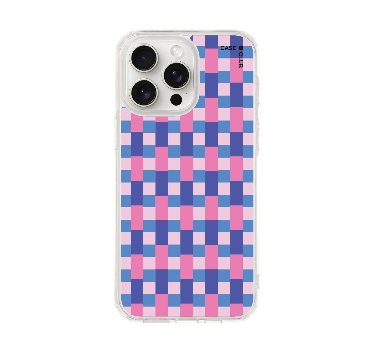 กริด ตารางสีชมพูฟ้า